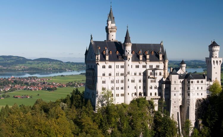 Schloss Neuschwanstein, König Ludwigs II. Traum einer mittelalterlichen Ritterburg © Füssen Tourismus