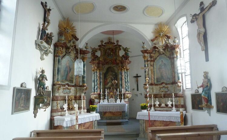 Kirche St Agatha Innen