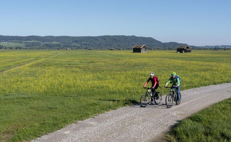 Radln im Tölzer Land © Tölzer Land Tourismus Bernd Ritschel