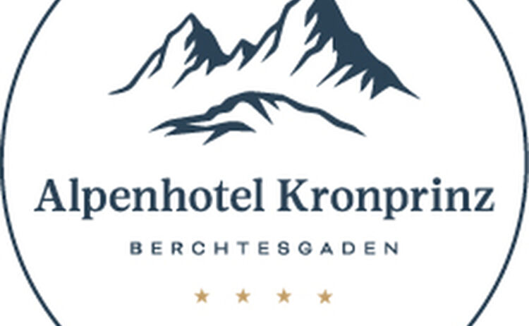 Kp Logo Alpenhotel Kronprinz Kreis Dunkelblaukrone