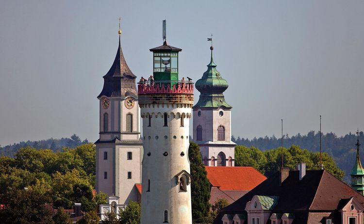 Lindau Leuchtturm Kirchtuerme Achim Mende
