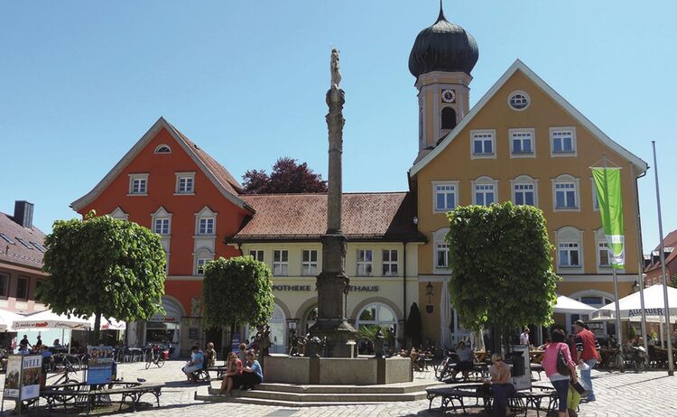 Marktplatz Oberstaufen © Oberallgäu