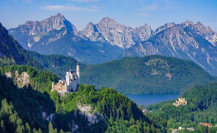 Schwangau Koenigsschloesser Neuschwanstein Und Hohenschwangau Copy 2